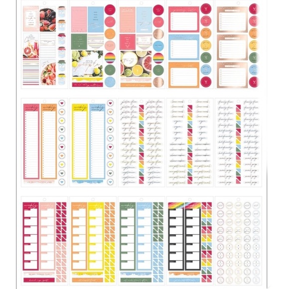 The Happy Planner Recipe Value Pack Stickers - Picture 3 of 4